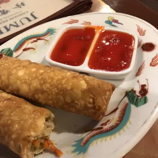Egg rolls inedible