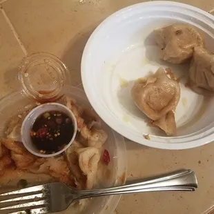 Steamed dumplings