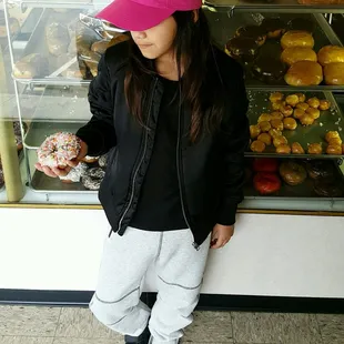 We looove the donuts here