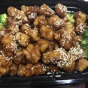 Sesame chicken. It's my favorite.