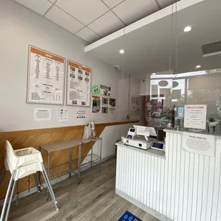 the interior of a jumbo jumbo cafe