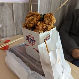 Popcorn chicken
