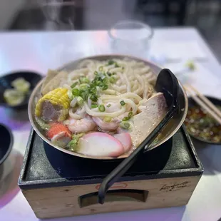 Japanese Pot (comes with a generous portion of pork slices, but I gave it to my bf)