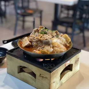 Spicy Szechuan Pot sub fish for shrimp