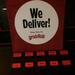 You want it delivered?! Grub Hub