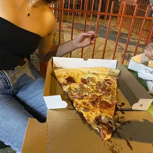 Jumbo Slice Pizza