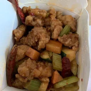 9/2/22 Kung pao chicken