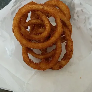 Order of onion rings. Very good