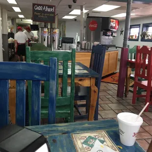 Nice clean restaurant.