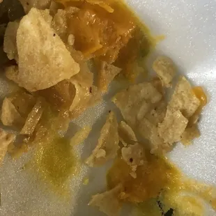 Cheese nachos.  This is the total amount of cheese in the cheese nachos