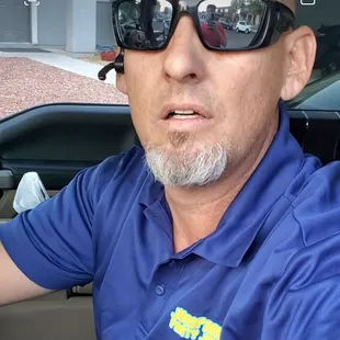 The man who pulled his gun on me