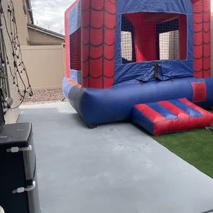 This was an 11x11 jumper and we were told a 13x13 would have fit back here too.