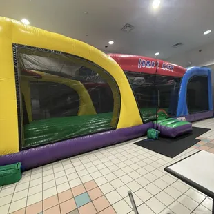 1 of 2 bounce houses