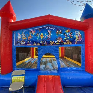 Disney theme bounce house