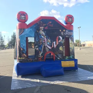 Pirates of the Caribbean bounce house