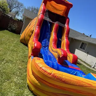 17ft Flamin Slide (Wet or Dry)