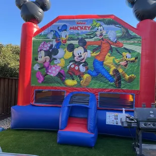 The jumper in my backyard!