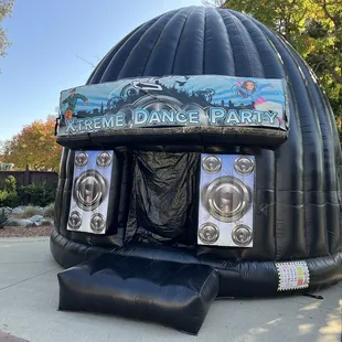 Disco ball dance dome