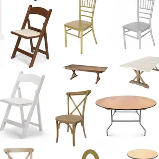 Huge selection of chairs