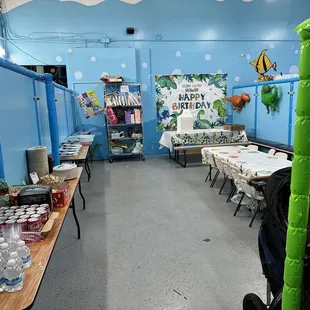 Party room arrangement