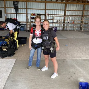 Skydiving