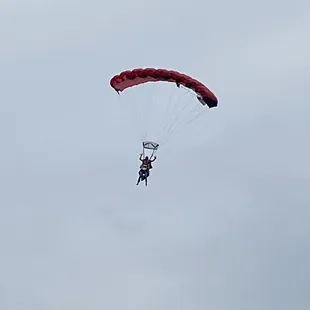 Skydiving