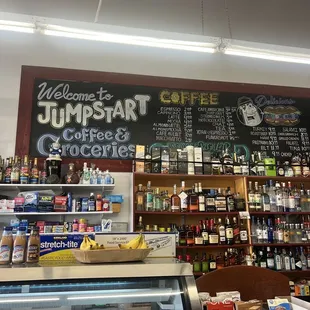 a view of the store