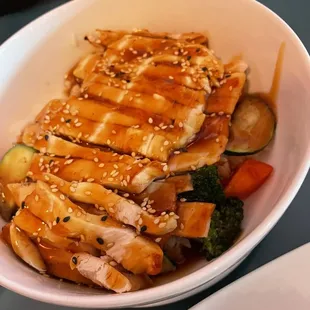 Chicken teriyaki bowl