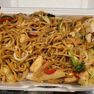 Yakisoba chicken