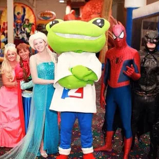 Character appearances!