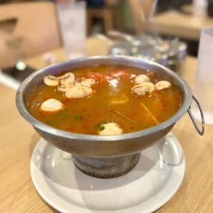 Tom yum (fish) - flavorless  : /