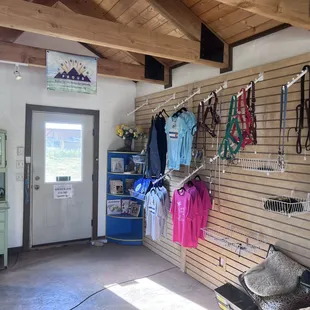 he inside of the store