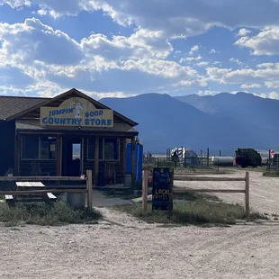 he entrance to jumpin'good goat