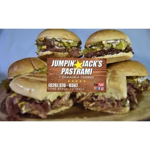 Pastrami Sliders and our signature Gentleman Jack.