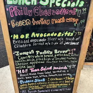 Lunch Specials