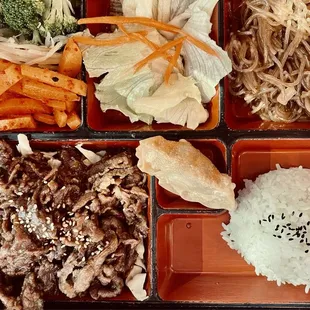 Bulgogi Bento Box
