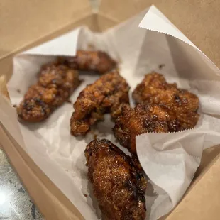 Gangjang (garlic soy) chicken - half order