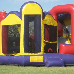 5 in 1 Combo Jump Slide Basketball hoop It has it all Check out Jumpmaxx.com For rental information