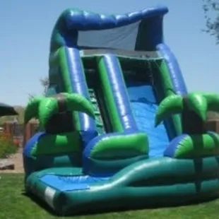 16 foot Tropical Water Slide Rental Tucson Az Jumpmaxx
