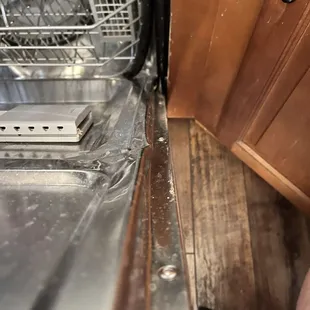 Damaged Samsung Dishwasher David M