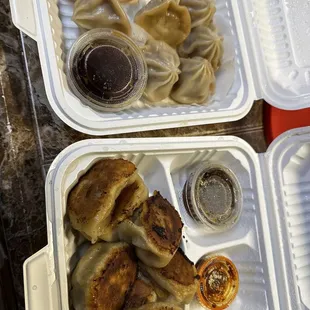 These are restaurant quality on the go, we loved them and the people are so sweet I would go back just to give them business.