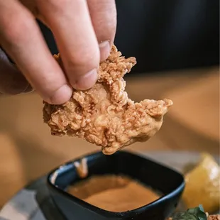 Tom yum fried chicken