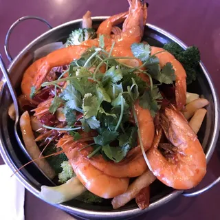 Shrimp Dry Hot Pot