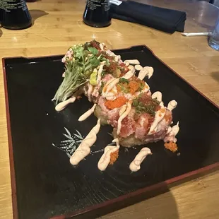 Crispy Rice with Spicy Tuna