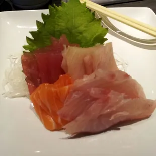 Sashimi appetizer