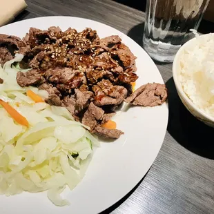 Teriyaki beef