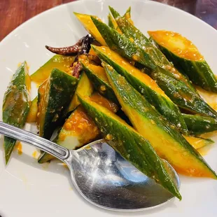 Spicy Cucumbers
