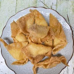 Fried cheese wonton, really crispy!