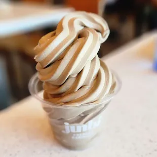 Hojicha soft serve