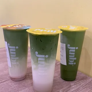 Cold Madagascar Vanilla Matcha Cold Brew**